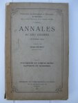 Hocquet, Adolphe (ed.) - Annales du XXIVe Congres (Tournai 1921). Documents et compte-rendu. Rapports et mémoires.