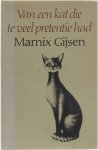 Marnix Gijsen - Van een kat die teveel pretentie had