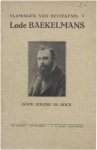 Eugene De Bock - Vlamingen van betekenis V - Lode Baekelmans