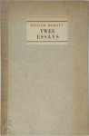 William Hazlitt, E. J. Potgieter - Ttwee essays van William Hazlitt I - Het lezen van oude boeken; II - Het lezen van nieuwe boeken