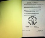 Centre de Deminage de Metz - Recueil de vocubalaire Franco-Allemand a L'usage des artificiers E.O.D.Deutsch-französischer Wortschatz fuhr die E.O.D. Feuerwerker