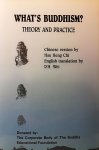 Chi , Hsu Heng . [ ISBN  ] 4018 - What's Buddhism? ( Theory andere practice . )