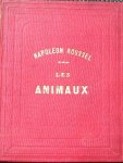 Napoleon Poussel . - Les Animaux.Bibliotheque coloriee pour la jeunesse.