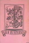 Berendsen, Anne & J.A. Gondrexon - Fleur en interieur: Catalogus van de tentoonstelling van antieke en moderne interieurs met daarbij behorende bloembouquetten, 28 april - 4 juni, 1951