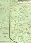 Ontwerp: F.W. Michels - Waterkaart van de hengelsportvereniging Haarlem ( HvH )