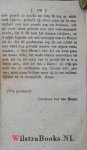 Brink, Christina van den - De weg, welken God gehouden heeft met Christina van den Brink, geboren te Vaassen, den 5 Januarij 1747 en overleden te Apeldoorn den 5 Julij 1817 door haar zelve opgeteekend.