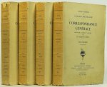 BAUDELAIRE, C. - Correspondance générale. Recueille, classée et annotée par Jacques Crëpet. 4 volumes.