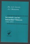 AJ Gevers - Inventaris van het huisarchief Vilsteren, 1441-1973