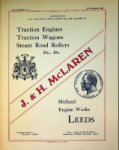 Collective - J. & H. McLaren Catalogue No. 32 (Reprint) Traction Engines, Traction Wagons, Steam Road Rollers, Midland Engine Works Leeds