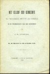 GUNNING, J. H. - Het Geloof der gemeente als theologische maatstaf des oordeels in de wijsbegeerte van den Godsdienst. 1: De maatstaf en zijn wetenschappelijk recht ern. 2: De Maatstaf en zijn kerkelijk recht