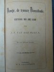 Veenendaal, E.J., J.P. van der Maas jr., A. Verhorst, P. Visser Cz., Wilh. Riem Vis, Elisabeth, Betsy, F.H. Plomp, Anthonius & Z.J. Koning. - De Postjongen en de Commissaris, of dat is die stem!/ Dientje, de trouwe dienstbode. Kerstverhaal voor jonge lieden/ Pruikemaker niet, maar student. Uit het leven van Johan Falk/ De onverwachte wandeling. Een verhaal/ Een arme slavin, die rijk...
