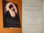 Charles Mintzer; Rosa Raisa - Rosa Raisa A Biography of a Diva with Selections from Her Memoirs