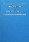 Lels, Berend. - Geslachtslijst familie Lels en Lelsz Lels, Berend. - Geslachtslijst familie Lels en Lelsz