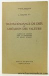 Malevez, L. - Transcendance de Dieu et création des valeurs. L'absolu et l'homme dans la philosophie de Henry Duméry.
