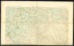 Topografische dienst in Nederlandsch-Indië. - (PLATTEGROND / KAART - CITY MAP / MAP) ( Stafkaart )Java Resn. Batavia en Pr Regentschappen Blad 25A ( Alg XXXIX - 37A ) Overgenomen door den Topografischen Dienst in 1920-1921