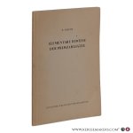 Specht, Wilhelm. - Elementare Beweise der Primzahlsätze. Specht, Wilhelm. - Elementare Beweise der Primzahlsätze.