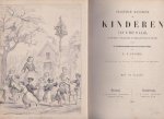 Jacobs, J.F. - Praktisch handboek om kinderen van 2 tot 8 jaar, al spelende, gemakkelijk en leerzaam bezig te houden, volgens de ontwikkelingsmethode Van Frederik Fröbel. Met 80 platen.