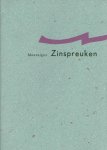 MONTAIGNE - Zinspreuken. Vertaling en samenstelling: Paul Claes. - [Nr. 154/200].