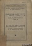 Diverse auteurs - Statistisch jaaroverzicht van nederlandsch-Indië. Vervolg van: jaarcijfers voor het Koninkrijk der Nederlanden (Koloniën) - Jaargang 1924 / Statistical abstract for the Netherlands East-Indies. New series of the statistical annual for the Neth...