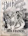 Haenens, Arthur: - Bal d`etudiants. Polka piano. Op. 25. No. 1. à 2 mains