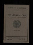Nederlandsche Grootloge, Internationale Orde van Goede Tempelieren (I.O.G.T.) - Van Leed en Strijd, Liederenbundel ten dienste van Vergadering en Huisgezin, 42 liederen met Pianobegeleiding