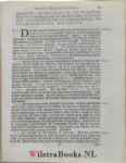 Heidegger, Johann Heinrich - Bybels Handboek ofte Beknopte Ontledinge van alle de Schriften des Ouden en Nieuwen Testaments. De eerste begrepen in XL, en de laatste in XXIX Hooftstukken. Tot beter begrip is achter ieder Hooftstuk bygevoegd desselfs Korte Tafel. In het Lat...