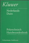 Schuurmans Stekhoven - Polytechnisch handwoordenboek Nederlands-Duits