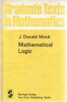 MONK, J. Donald - Mathematical Logic.