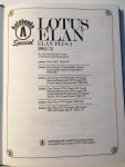 AUTOBOOKS - LOTUS ELAN SPECIAL WORKSHOP MANUAL  (Elan Plus 2)
