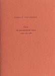 Eikeren, Johan H. van. - Over de aesthetische kant van uw vak.