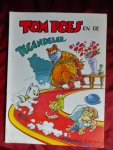 Toonder, Marten - TOM POES stripboeken / 1. Tom Poes en de schatscherven (R) / 2. de zwarte sluiper (G) 4. en de tegendeler (G) 7. Tom Poes en de jakker-jekker (R) /11. Tom Poes en de krakers /14.Tom Poes en de meesterhand,