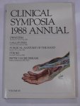 Scott, I. Jr., Leslie J. Schoenfield, Ernest W. Lampe, Louis R. Caplan and Gerald Friedman - Clinical symposia 1988 annual ; Dwarfism, Gallstones, Surgical anatomy of the hand, Stroke, Peptic ulcer disease