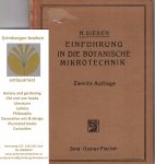 Sieben, Hubert - Einführung in die botanische Mikrotechnik.