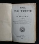 redactie - Manuel de Piété, à l'usage des élèves du Sacré-Coeur.