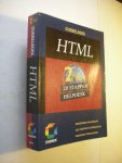 Teuling, M. den - HTML  Dubbelboek, bevat: In 20 stappen Helpdesk;