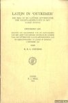 Huygens, R.B.C. - Latijn in 'Outremer'. Een blik op de Latijnse letterkunde der kruisvaarderstaten in het nabije oosten. Openbare les