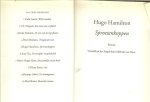 Hamilton, Hugo .  Vertaling  Miebeth  van Horn   en Foto auteur John Carlos  met vormgeving  omslag Brigitte Slangen - Sproetenkoppen van twee werelden