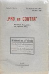 Molengraaff, mr. W. / Rochussen, Jhr. Mr. W. - Het onderzoek naar het vaderschap, Pro en Contra, betreffende vraagstukken van algemeen belang