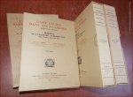 CASIER, JOSEPH / PAUL BERGMANS. - L'Art Ancien dans les Flandres (Région de l'Escaut) Mémorial de l'exposition rétrospective organisée a Gand en 1913 (3 volumes).