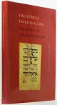 OFFENBERG, A.K., SCHRIJVER, E.G.L., HOOGEWOUD, F.J., (ED.) - Bibliotheca Rosenthaliana. Treasures of jewish booklore. Marking the 200th anniversary of the birth of Leeser Rosenthal, 1974-1994. With the collaboration of L. Kruijer-Poesiat