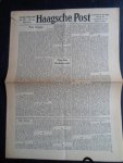 Oude krant - Haagsche Post