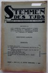 Aalders W J, Colijn H e.a. - Stemmen des Tijds Maandblad voor Christendom en Cultuur 19e jaargang nummer 7 Juli 1930
