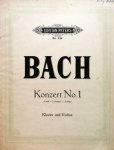 Bach, J.S.: - [BWV 1041] Konzert Nr. 1 a moll. Violine und Klavier (Schreck).