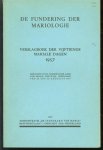 Mariale dagen (15 : 26-08-1957-28-08-1957 : Berne, Heeswijk) - De fundering der Mariologie : verslagboek der vijftiende Mariale dagen 1957, gehouden in de Norbertijner Abdij van Berne, Heeswijk, Nederland van 26 tot 28 Augustus 1957.