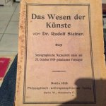 Steiner, dr. Rudolf - Das Wesen der Künste, stenographische nachschrift...