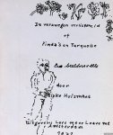 Huismans, Sipke - De verzwegen verliefdheid of Pinda's en turquoise: een beeldnovelle *GESIGNEERD*
