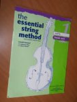 Nelson, S; Howard, G. - Cello. Book one. The essential string method