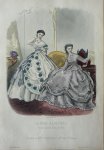  - La mode illustrée Originele litho Toilettes de Melles Rabouin