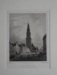 Groningen. - Groningen. Groote markt en Martini-kerk.