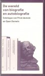 Hart - Catalogus van Privé-domein en Open Domein;  De wereld van biografiue en autobiografie-